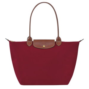 Longchamp Le Pliage Original L Vászon, Recycled canvas Válltáskák Női Piros | 27805CVBJ