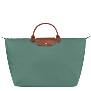 Longchamp Le Pliage Original L Vászon, Recycled canvas Utazótáskák Női Zöld | 52138SGDJ