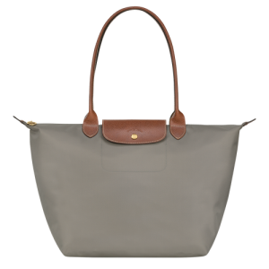 Longchamp Le Pliage Original L Vászon, Recycled canvas Válltáskák Női Szürke | 93561QGHR