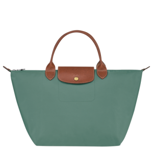 Longchamp Le Pliage Original M Vászon, Recycled canvas Kézitáska Női Zöld | 87150BCJY