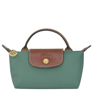 Longchamp Le Pliage Original Vászon, Recycled canvas Pouches Női Zöld | 01325OSGX