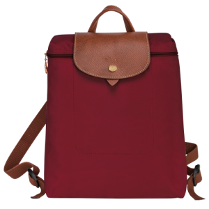 Longchamp Le Pliage Original Vászon, Recycled canvas Hátizsák Női Piros | 20547FWIJ