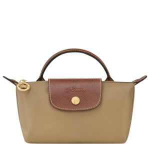 Longchamp Le Pliage Original Vászon, Recycled canvas Pouches Női Bézs | 95327XZBC