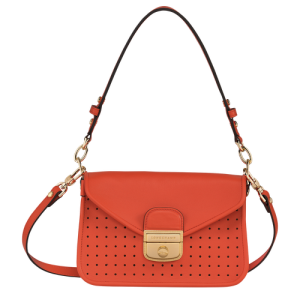 Longchamp Mademoiselle XS Bőr Crossbody Táska Női Narancssárga | 59876AEFU