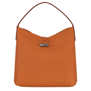 Longchamp Roseau Essential Bőr Válltáskák Női Narancssárga | 65943AMDC