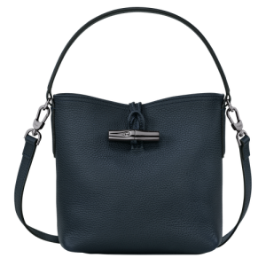 Longchamp Roseau Essential S Bőr Crossbody Táska Női Kék | 82063AZYS